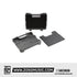 BOSS BCB-30X DELUXE PEDAL BOARD AND CASE (COMPACT PEDALBOARD/ CUSTOMIZABLE HIGH-DENSITY FOAM INSERT/ BCB30X) | BOSS , Zoso Music