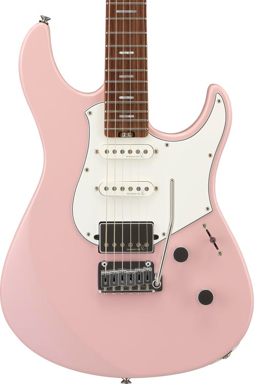 Yamaha PACS+12 Pacifica Standard Plus Electric Guitar, Rosewood Fingerboard - Ash Pink | Zoso Music Sdn Bhd