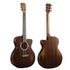 Martin 000CJR-10E Streetmaster, Road Series, Junior Acoustic-Electric Guitar, Full Solid Sapele, Fishman with Gig Bag |  MARTIN |  ACOUSTIC GUITAR |  Zoso Music
