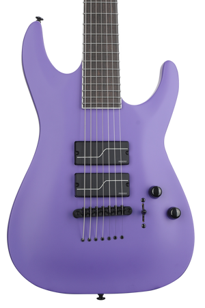 Esp LTD Stef Carpenter Sc-607 Baritone Electric Guitar - Purple Satin (Sc607bps) |  LTD |  ELECTRIC GUITAR |  Zoso Music