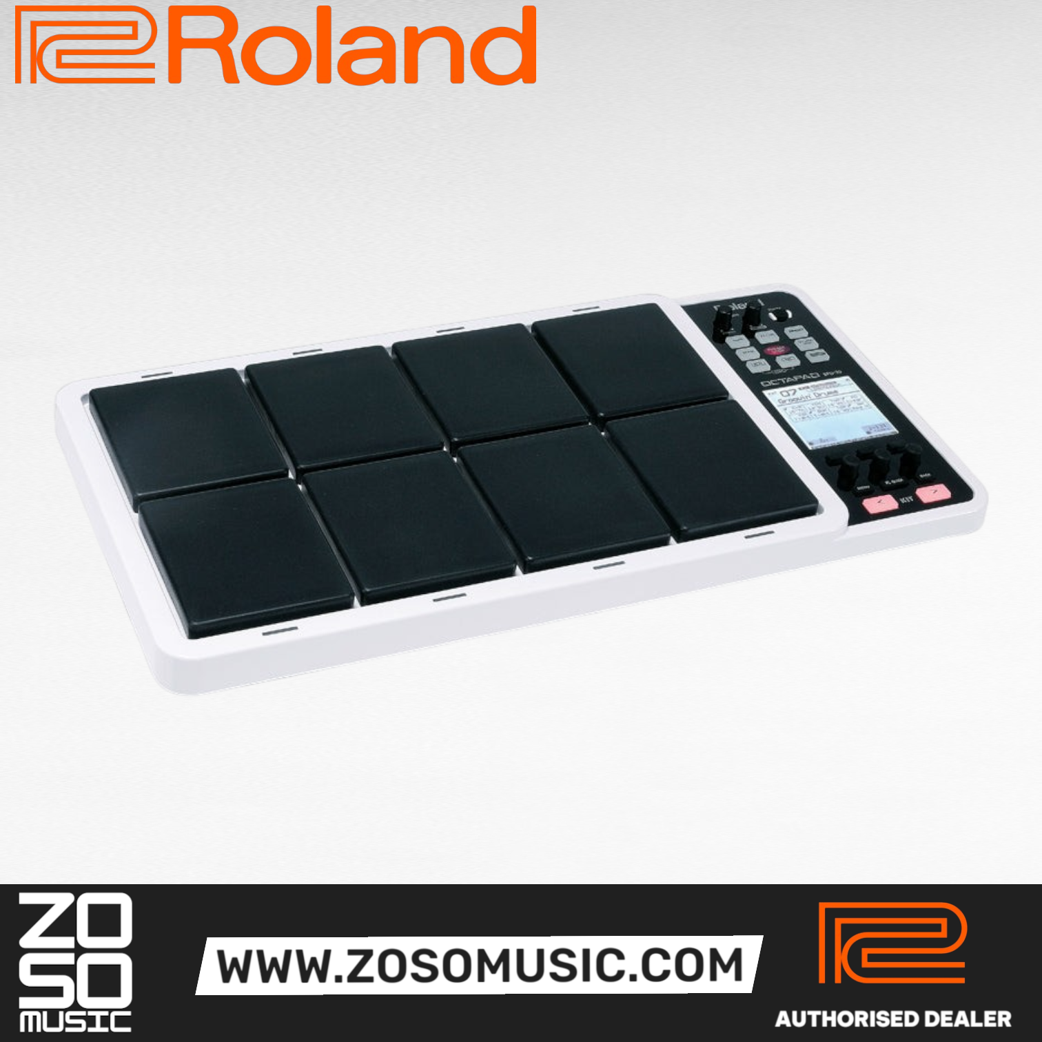 Roland Octapad SPD-30 Percussion Pad - White |  ROLAND |  DRUM-PRACTICE PAD |  Zoso Music