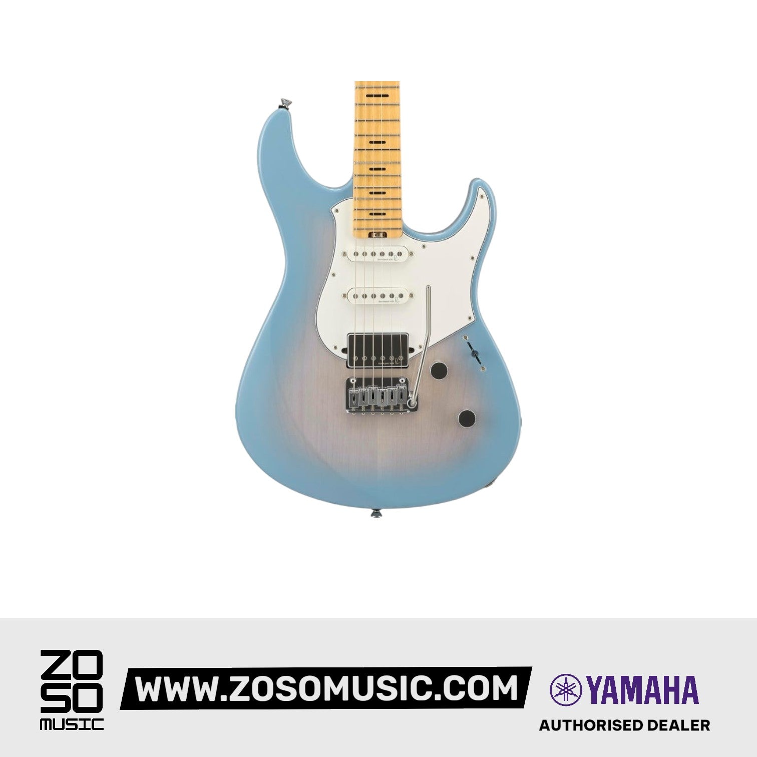 Yamaha PACP12M Pacifica Professional Electric Guitar (PACP-12M) - Beach Blue Burst | Zoso Music Sdn Bhd