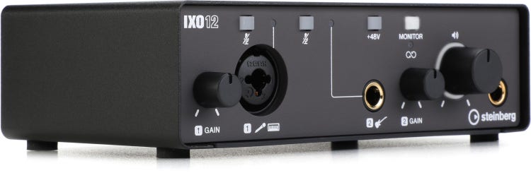 Yamaha Steinberg IXO12 2x2 USB Audio Interface - Black