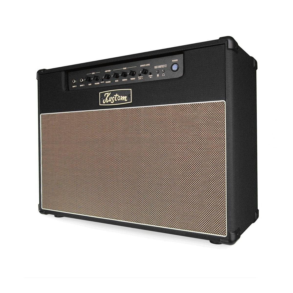 Kustom KG100FX212 100W Guitar Combo Amplifier (2 x 12Inch Speakers)