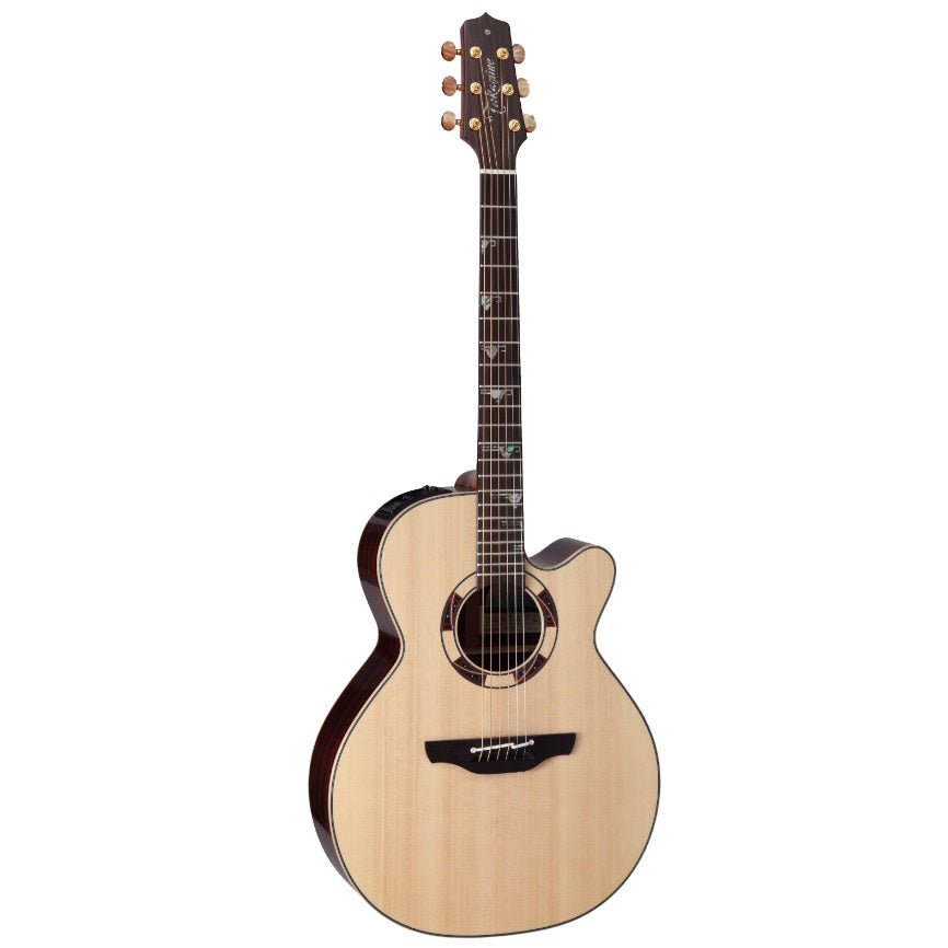 TAKAMINE TSF48C LEGACY SERIES NEX CUTAWAY ACOUSTIC-ELECTRIC GUITAR, CTP-3 PREAMP & HARD CASE (MADE IN JAPAN)