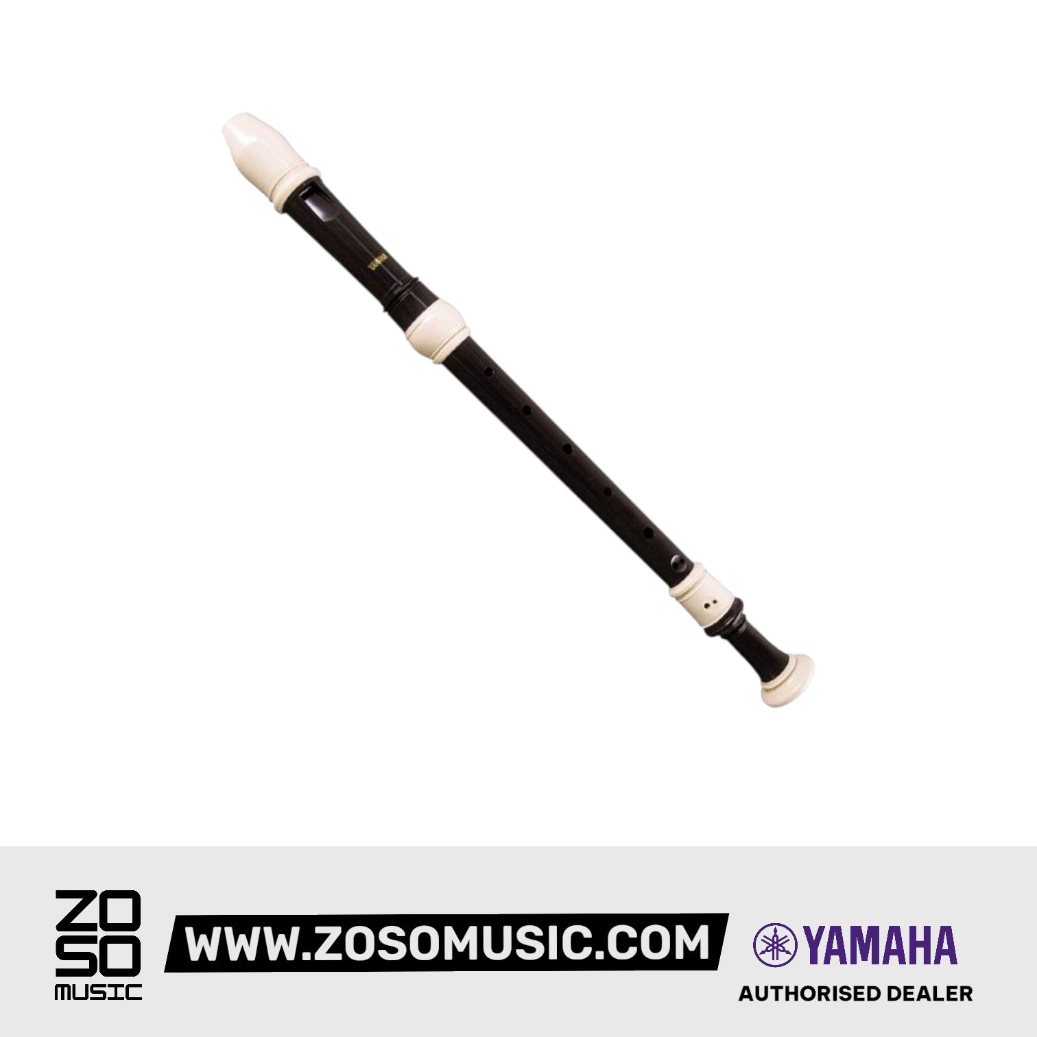 Yamaha YRA-38BIII F Key Alto Recorder With Baroque Fingering