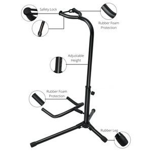 VAX GS1S Single Guitar Stand with Rubber Foam | Zoso Music Sdn Bhd