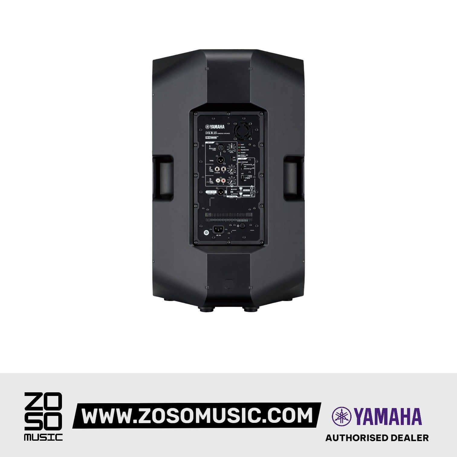 Yamaha DXR15 mkII 1100-Watt 15 inch Powered Speaker |  YAMAHA PRO AUDIO |  POWERED SPEAKER |  Zoso Music