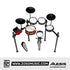 Alesis Nitro Pro Electronic Drum Kit with Free Drum Stool, Headphone, Drum Rug and Drumstick | Zoso Music Sdn Bhd