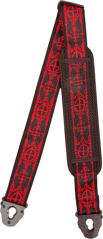 D’addario 50PLA12 Planet Lock Guitar Strap, Voodoo |  PLANET WAVES |  STRAP |  Zoso Music