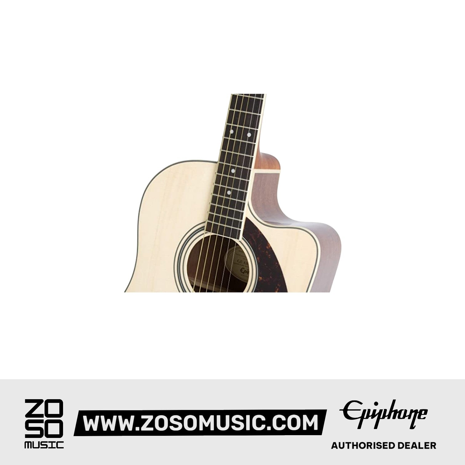 Epiphone EE2SNANH1 J-45 EC Studio Acoustic Guitar - Natural |  EPIPHONE |  ACOUSTIC GUITAR |  Zoso Music