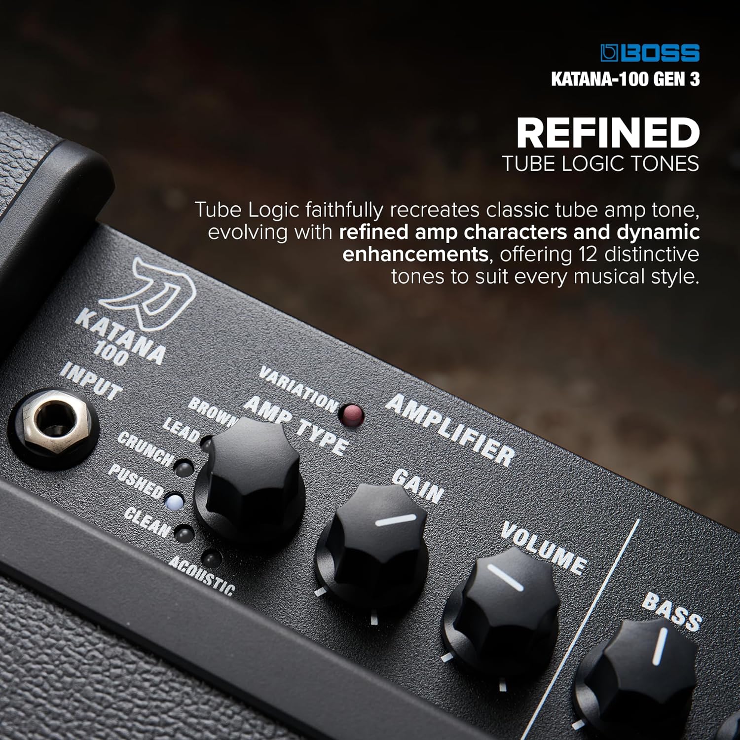 Boss Katana 100 G3 - Gen 3 100-watt 1x12'' Guitar Combo Amplifier |  BOSS |  AMPLIFIER-CABINET |  Zoso Music