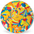 Evans Yellow Submarine Resonant Bass Drumhead, Primrose Prairie | Zoso Music Sdn Bhd