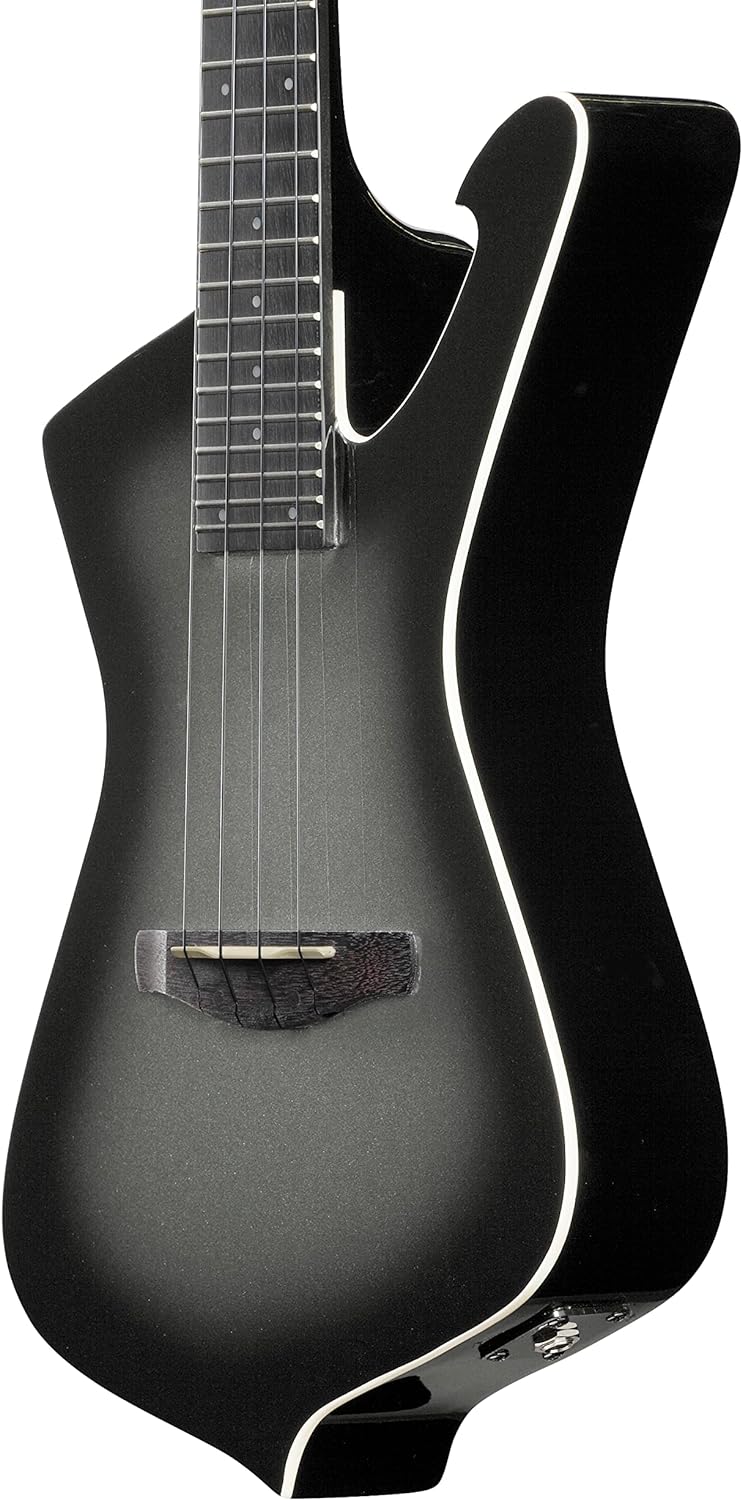 Ibanez UICT100 Iceman Electric Tenor Ukulele - Metallic Gray Sunburst |  IBANEZ |  UKULELE |  Zoso Music