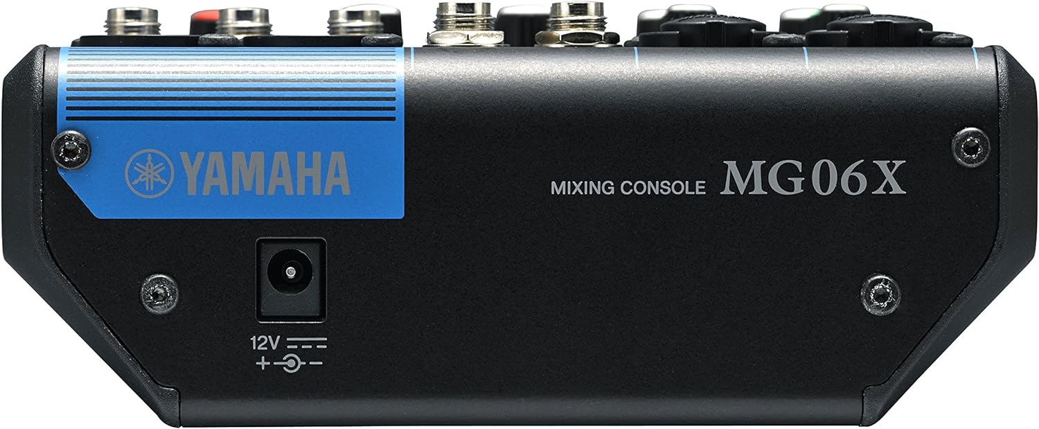 Yamaha MG06X 6-channel Analog Mixer with Effects |  YAMAHA PRO AUDIO |  MIXER-HYBRID |  Zoso Music