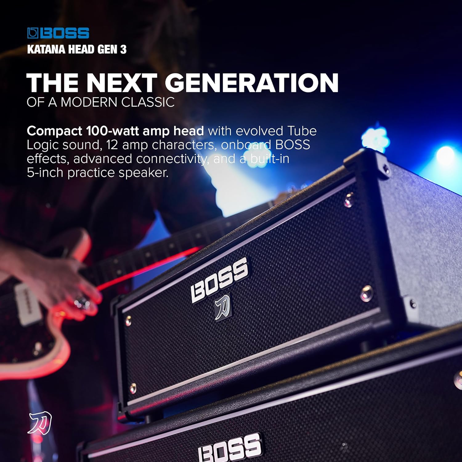 Boss Katana Head Gen 3 100-watt Guitar Amplifier Head