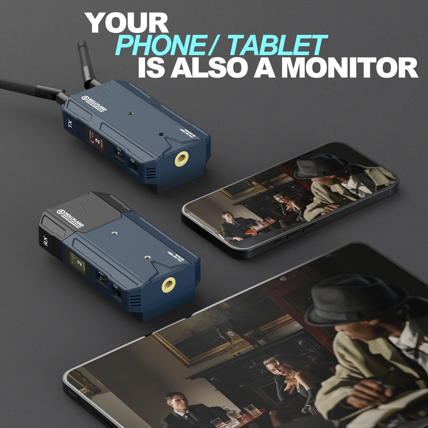 Hollyland Mars 300 PRO HDMI Wireless Video Transmitter/Receiver Set (Enhanced) |  HOLLYLAND |  TRANSMITTER - MONITOR |  Zoso Music