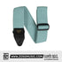 Ernie Ball P05375 Polypro Guitar Strap With Leather Ends, Tidal Green | Zoso Music Sdn Bhd