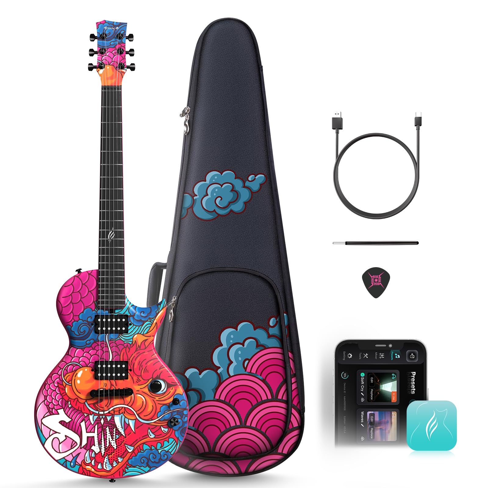 Enya Inspire Smart Electric Guitar - Shinichi Kobayashi | Zoso Music Sdn Bhd