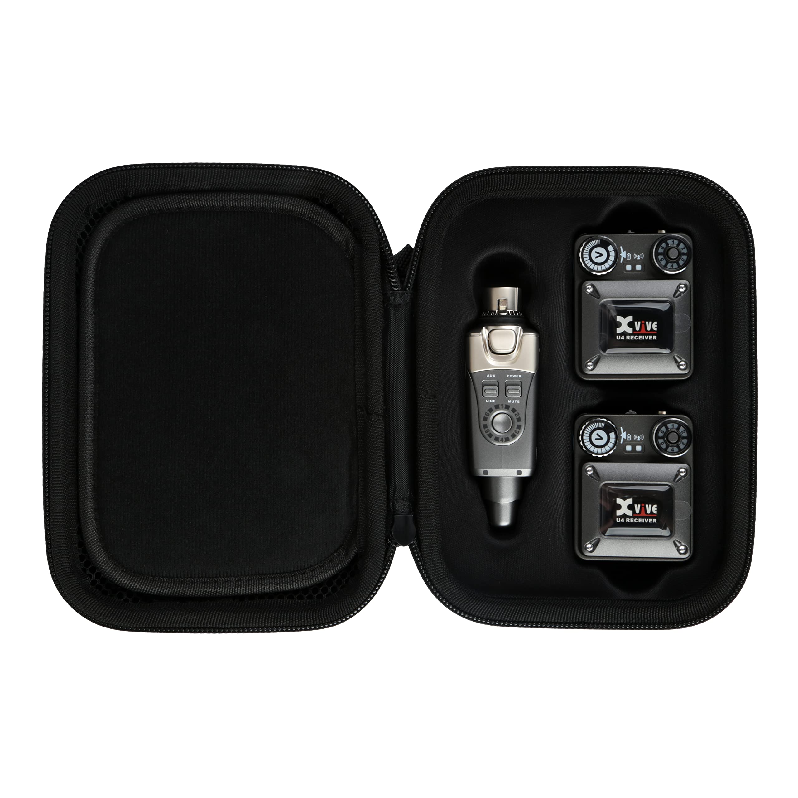 Xvive CU4R2 Travel Case for U4R2 Wireless In-Ear Monitoring System