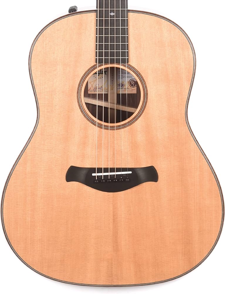 Taylor Builder's Edition 717e V-Class Grand Pacific Acoustic Guitar w/Case, Natural