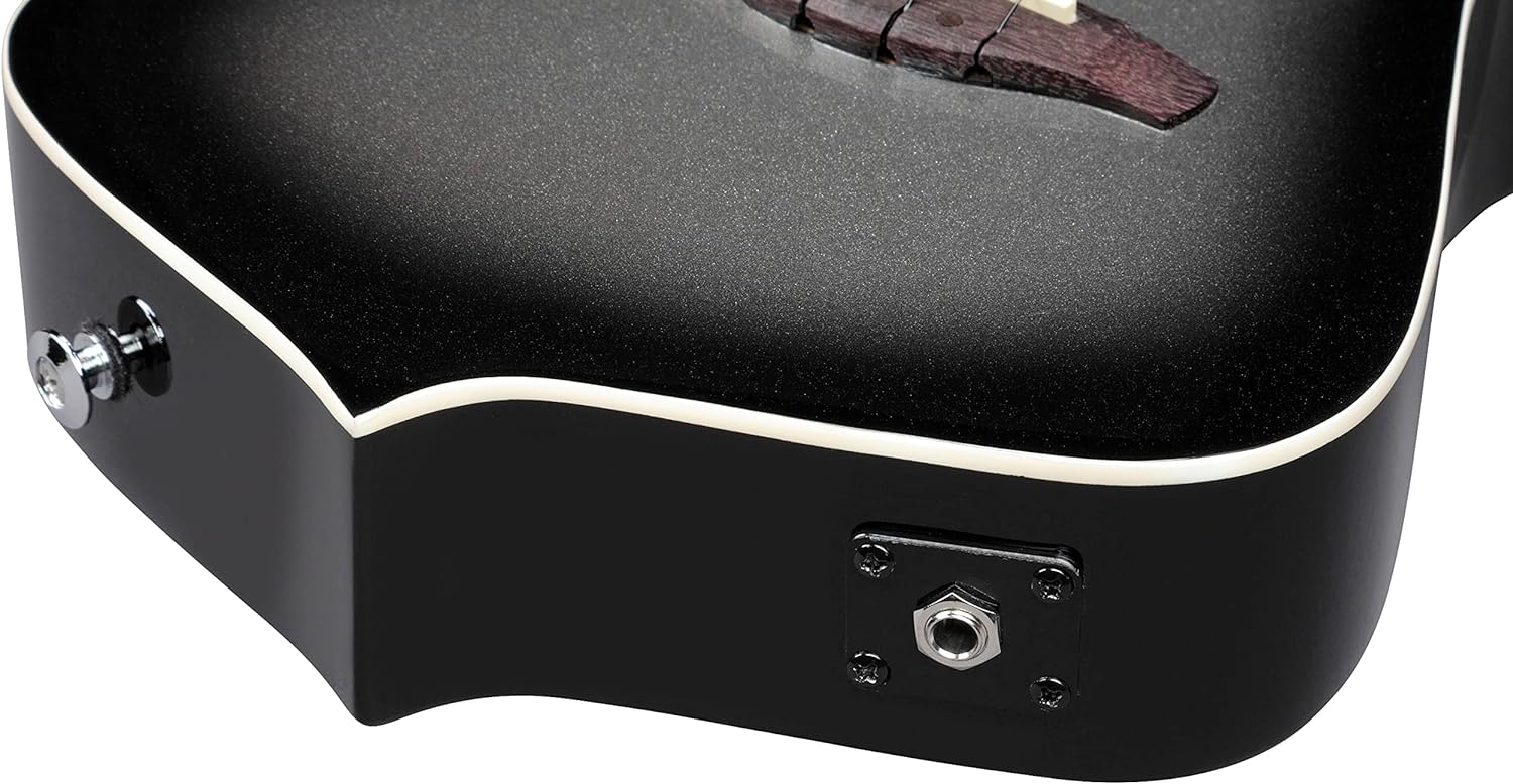 Ibanez UICT100 Iceman Electric Tenor Ukulele - Metallic Gray Sunburst |  IBANEZ |  UKULELE |  Zoso Music