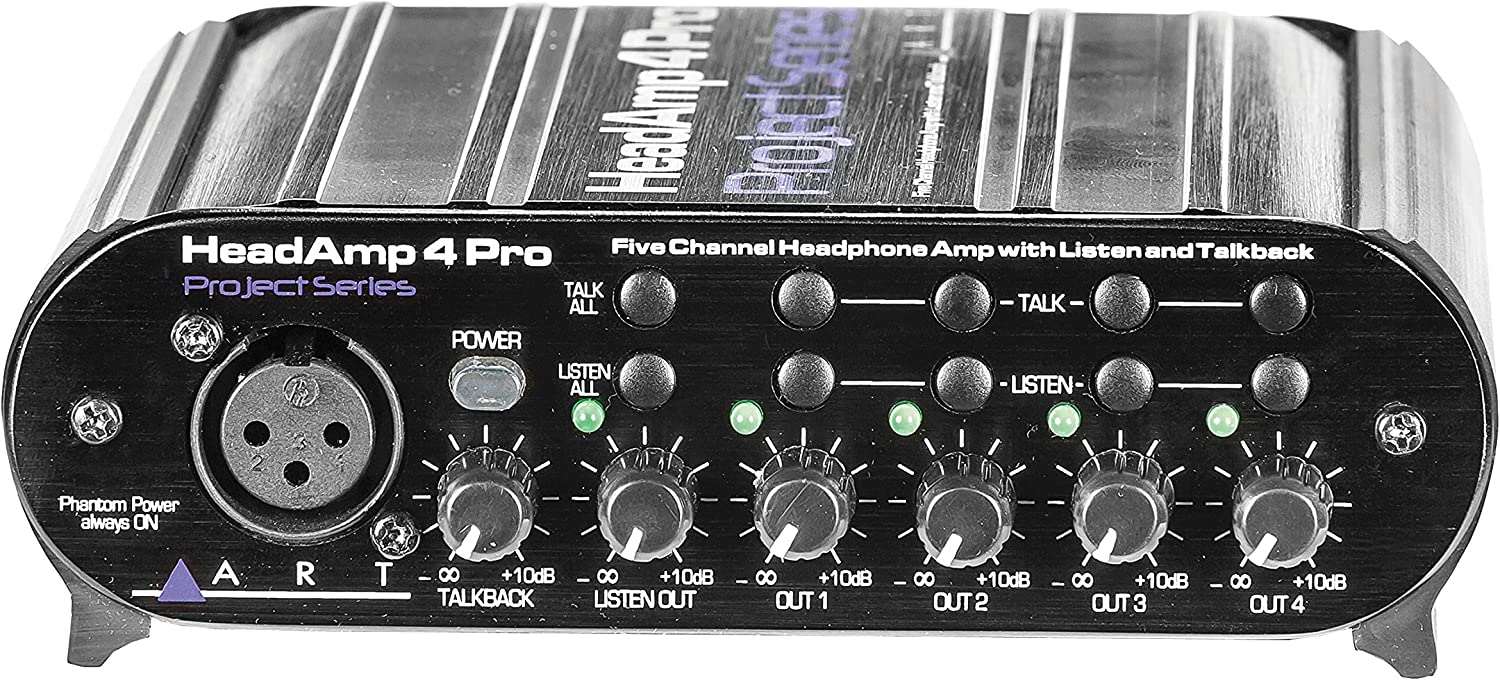 ART HeadAmp 4 Pro 5-channel Headphone Amp