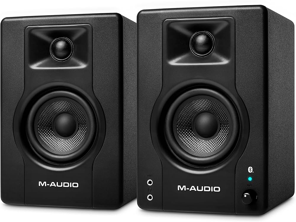 M-Audio BX3 BT 3.5-inch Bluetooth Multimedia Monitors - Pair | Zoso Music Sdn Bhd