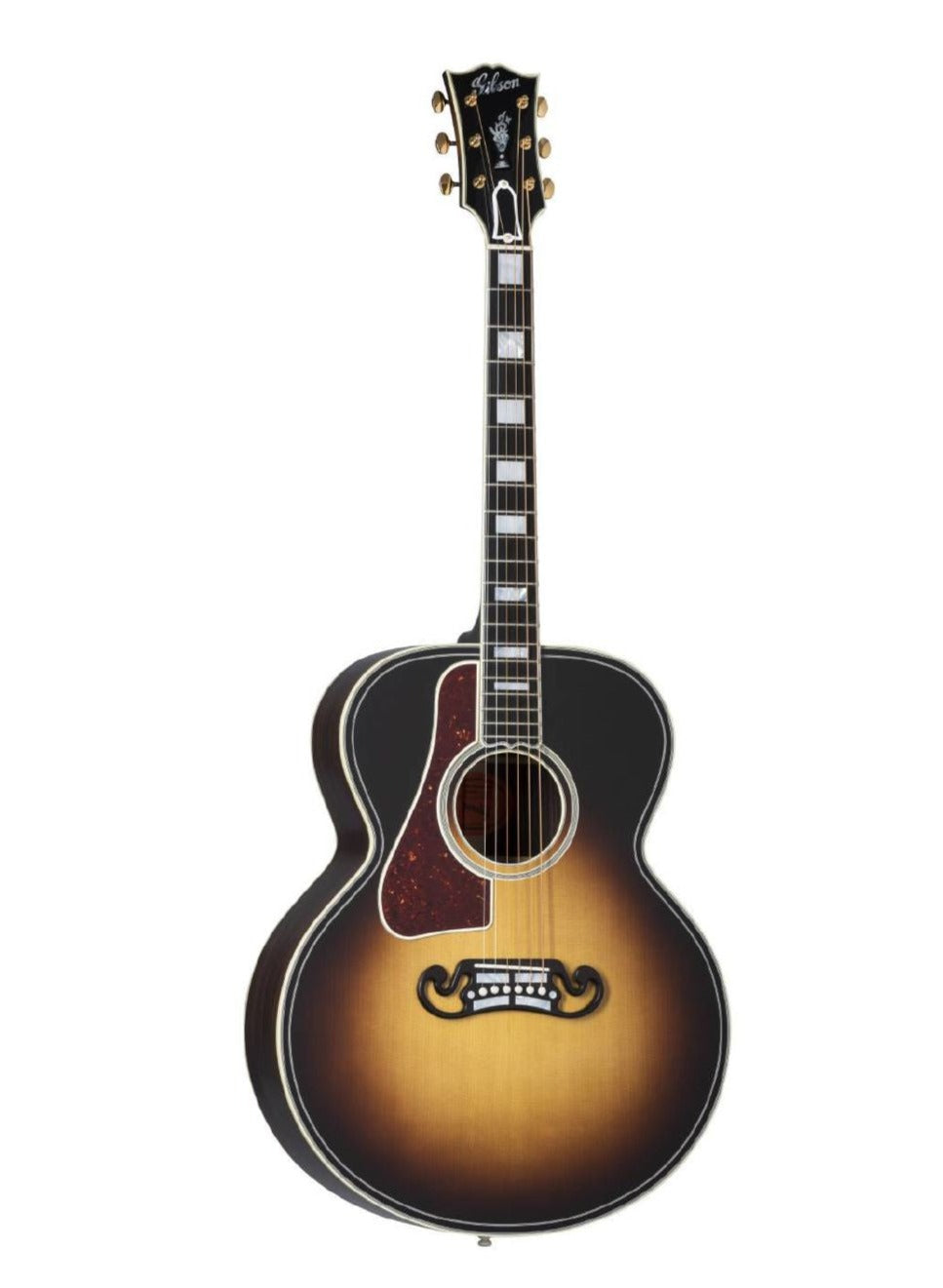 Gibson SJ-200 Western Classic (Left-handed) Acoustic Guitar,  Vintage Sunburst