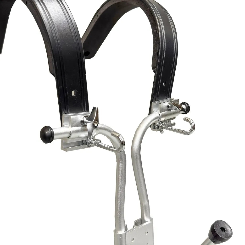 DrumBito MBH-200 Lightweight Marching Bass Carrier (Universal Hook Type, NO Installation Needed) Bass Drum Holder