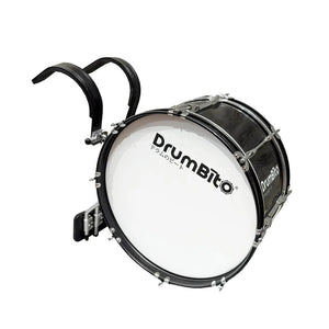 DrumBito MB-P1810 Primary Series Marching Bass Drum 18" with Strap & Mallets - Black Sparkle
  Zoso Music Sdn Bhd