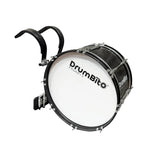 DrumBito MB-P2010 Primary Series Marching Bass Drum 20" with Strap & Mallets - Black Sparkle |  DRUMBITO |  DRUM-SNARE DRUM |  Zoso Music