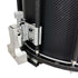 DrumBito MS-S1412 Standard Series Marching High Tension Snare Drum 14" with Carrier & Drumsticks - Black