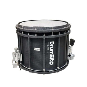 DrumBito MS-S1412 Standard Series Marching High Tension Snare Drum 14" with Carrier & Drumsticks - Black
 | Zoso Music Sdn Bhd