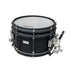 DrumBito MS-S1208 Standard Series Light Weight Marching High Tension Snare Drum 12" with Carrier & Drumsticks - Black | Zoso Music Sdn Bhd