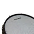 DrumBito MS-S1208 Standard Series Light Weight Marching High Tension Snare Drum 12" with Carrier & Drumsticks - Black