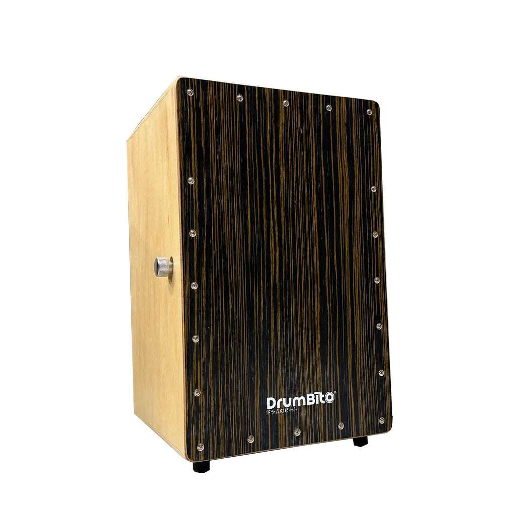 DrumBito CJ-02 Adjustable Snare Wooden Cajon with Padded Bag (Free Rubber Seat Cushion)
 | Zoso Music Sdn Bhd
