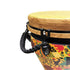 DrumBito DJ-012-AF Remo Style Key Tuned Djembe 12” with Padded Bag & Drum Key - African Design