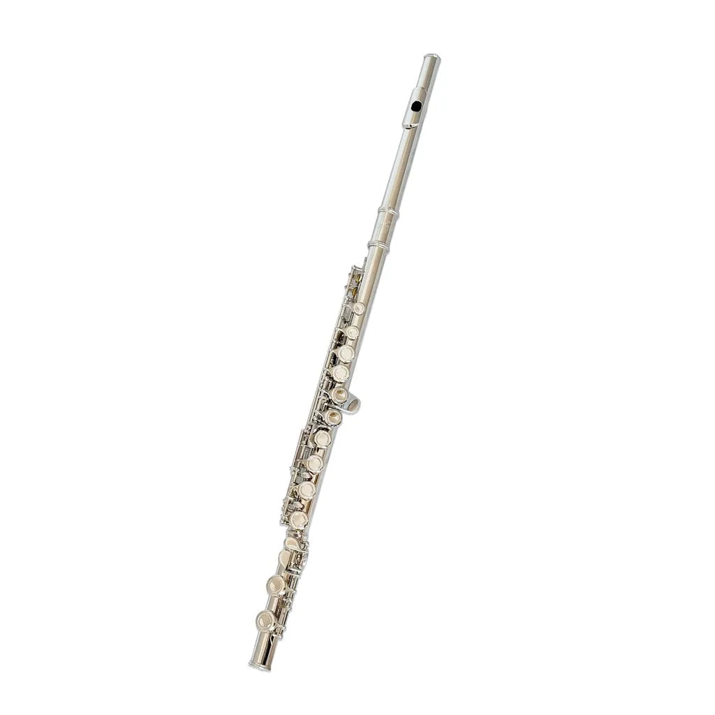 FujinTon FL-100 Student Series Flute in C key with E/mechanism & Case - Nickel Plated | Zoso Music Sdn Bhd
