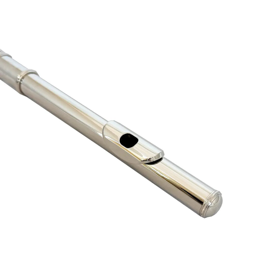 FujinTon FL-100 Student Series Flute in C key with E/mechanism & Case - Nickel Plated