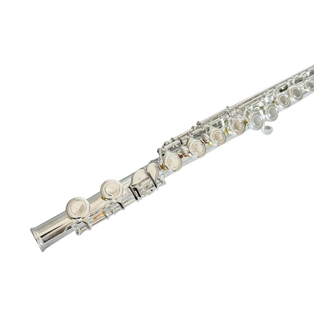 FujinTon FL-200 Student Premium Series Flute in C key with E/mechanism & Case - Silver Plated