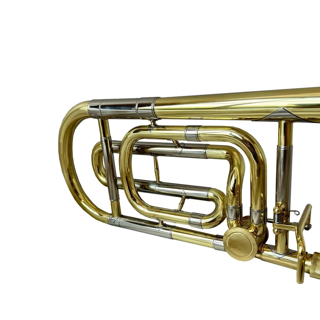FujinTon SL-203 Student Premium Series Bb Tenor Trombone with F Attachment & Case - Lacquer