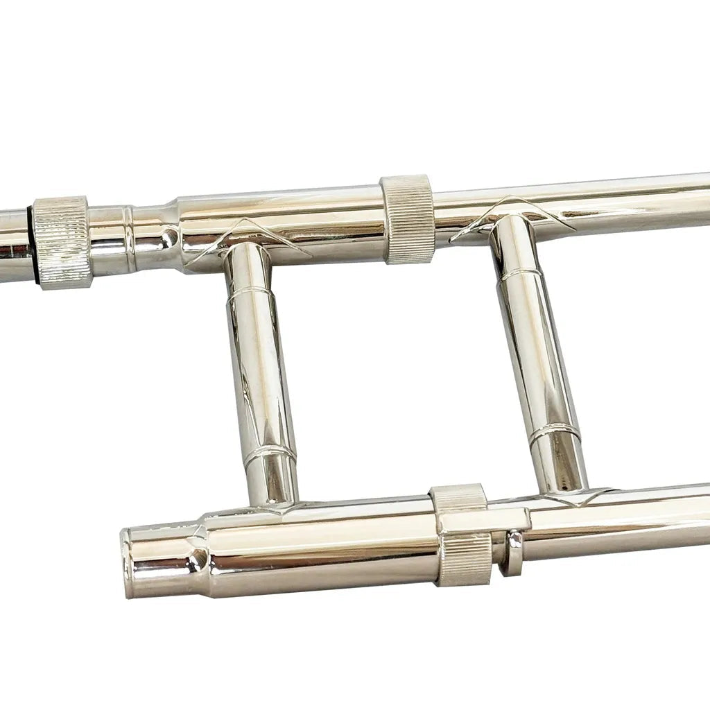 FujinTon SL-100N Student Series Bb Tenor Trombone with Case - Nickel Plated