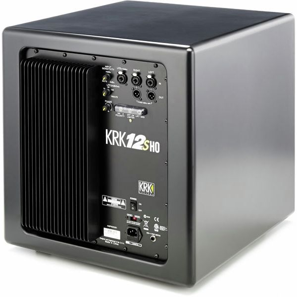 KRK 12sHO 12-Inch High Output 400-watt Powered Studio Subwoofer