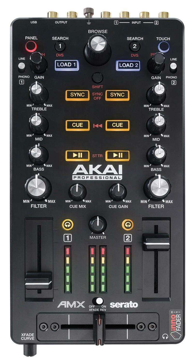 Akai Professional AMX Mixing Surface With Audio Interface For Serato DJ | AKAI PROFESSIONAL , Zoso Music
