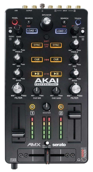 Akai Professional AMX Mixing Surface With Audio Interface For Serato DJ | AKAI PROFESSIONAL , Zoso Music