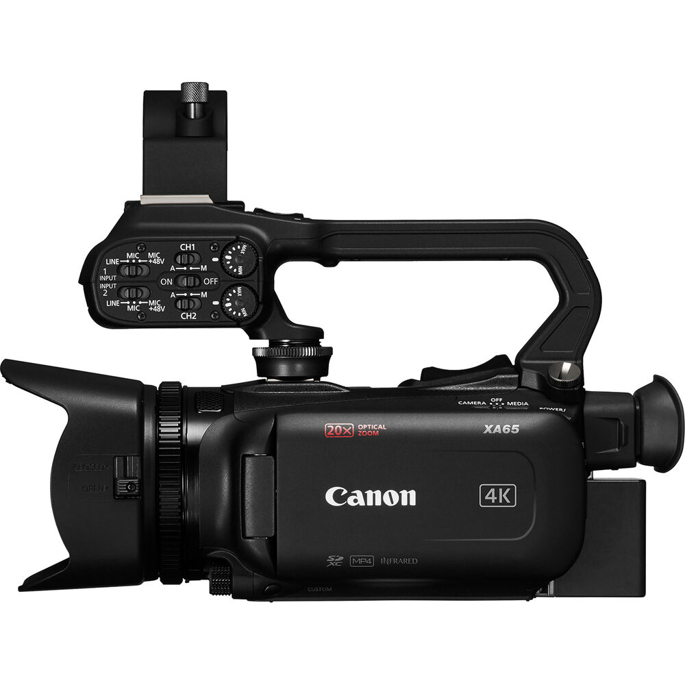 Canon XA65 Professional UHD 4K Camcorder |  CANON |  LIVE STUDIO - TIMECODE |  Zoso Music