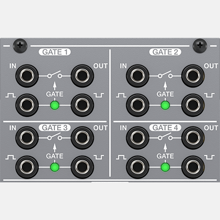 Behringer 173 Quad Gate / Multiples Eurorack Module | BEHRINGER , Zoso Music