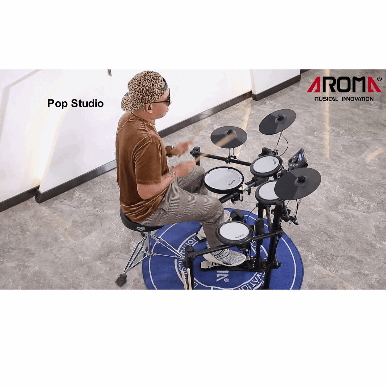 Aroma TDX21 Digital Drum 8 PCS Standard Drumkit | AROMA , Zoso Music