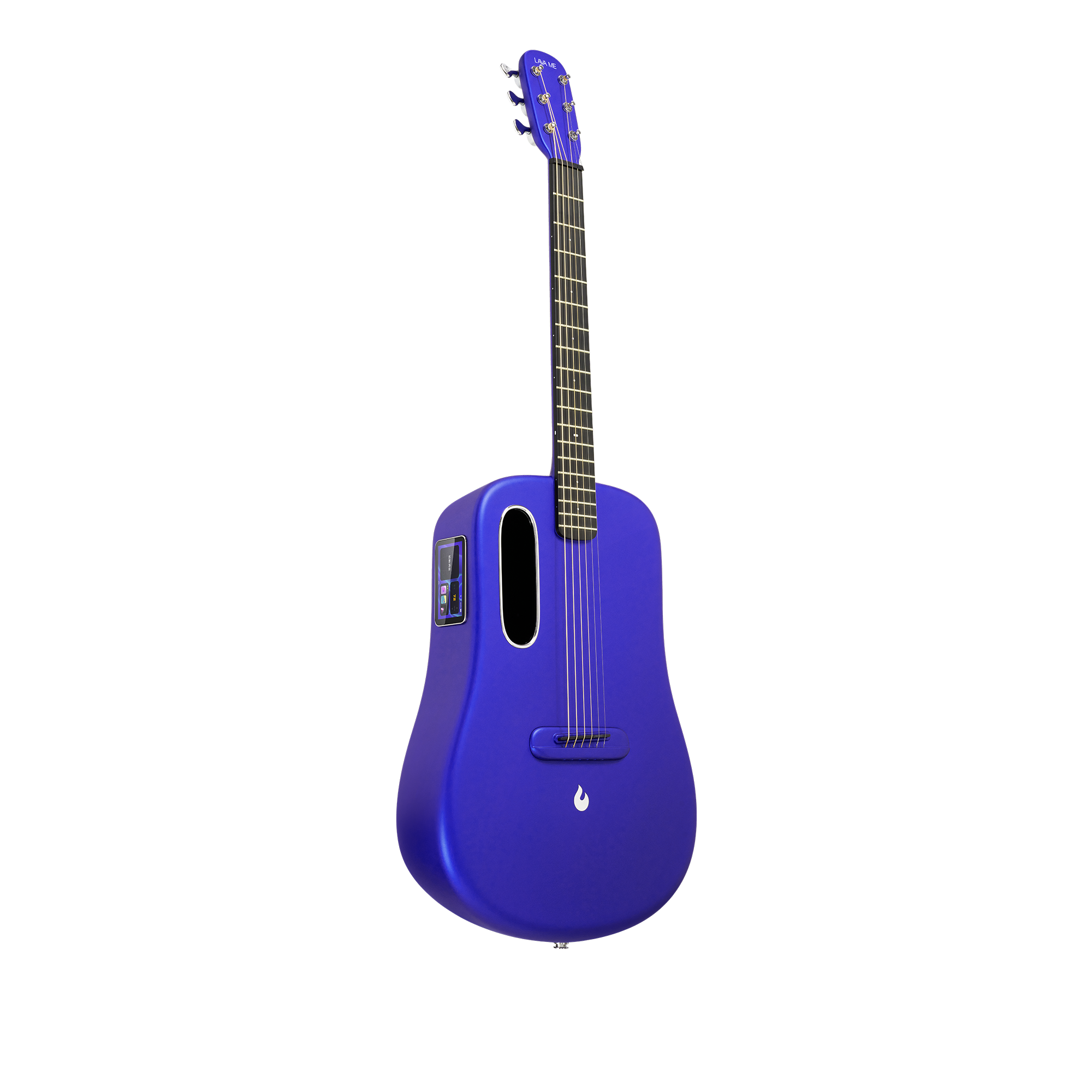 Lava Me 3 38inch Carbon Fiber Smart Guitar with Space Bag - Blue